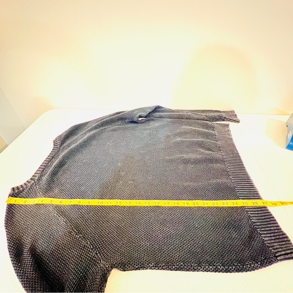 Thomas Sterling London New York Navy Crewneck Pullover Sweater Cotton Mens XL - Picture 8 of 8